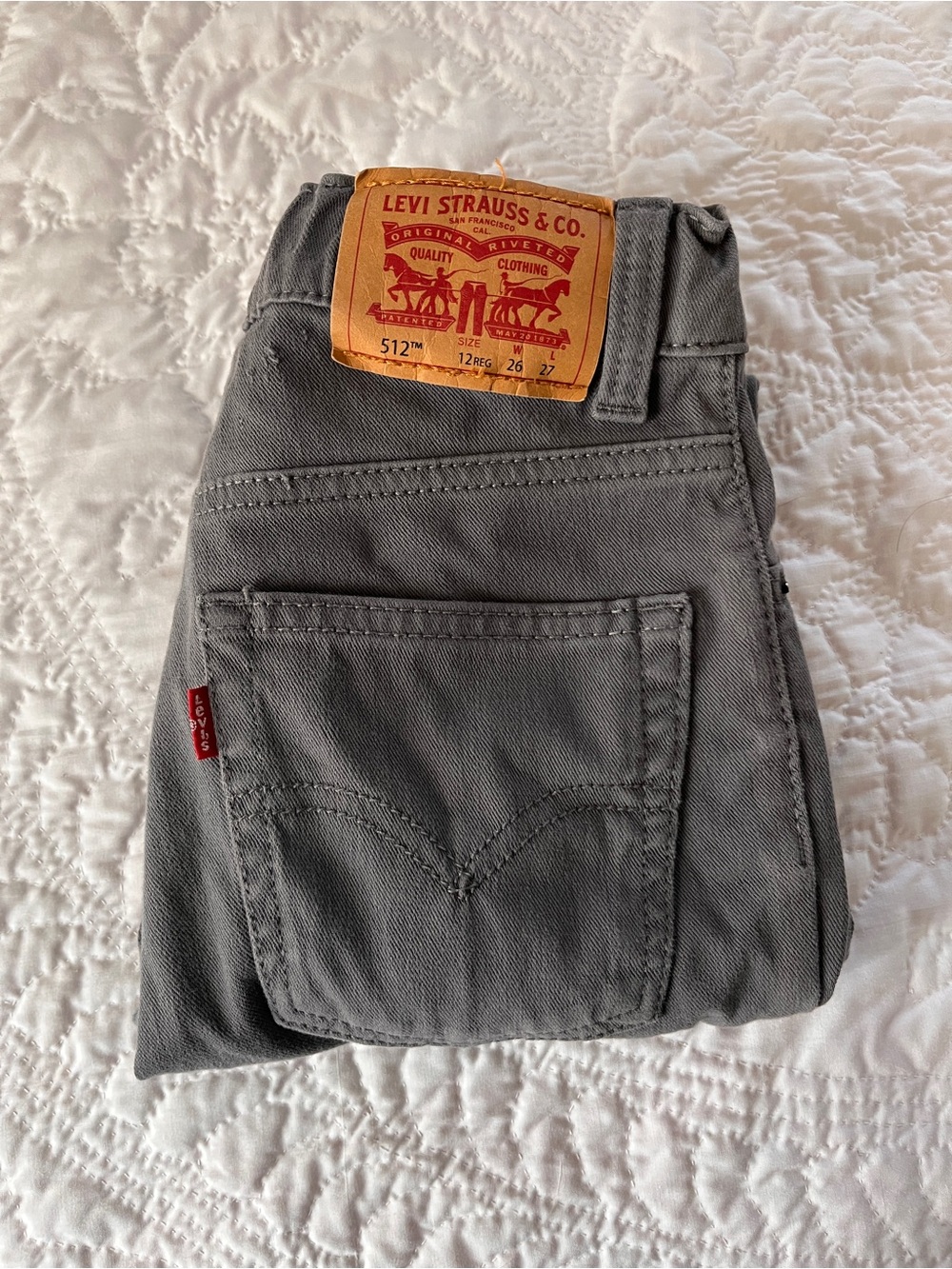 Levi's Kids Gray 512™ Slim Jeans